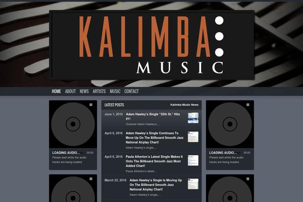 Soundcheck theme site design template sample
