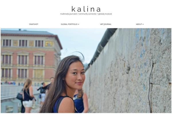 Matheson theme site design template sample