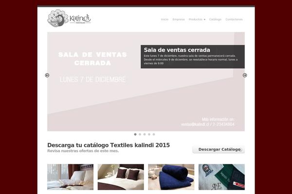 Echoes theme site design template sample