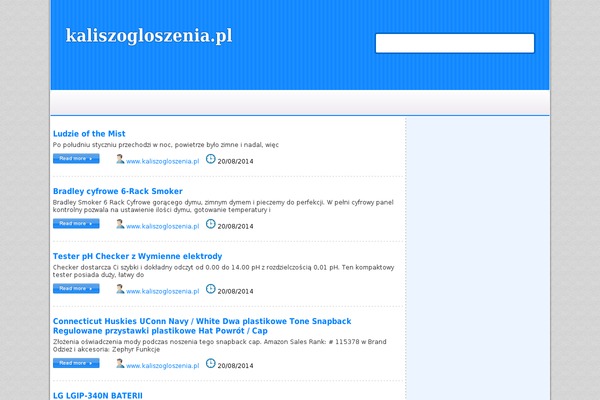 kaliszogloszenia.pl site used InkMag