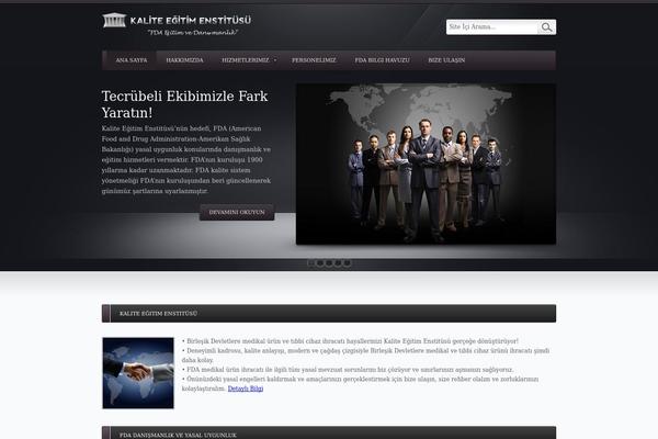 theDawn theme site design template sample