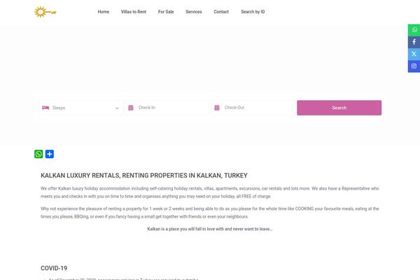 Site using Wp-bottom-menu plugin