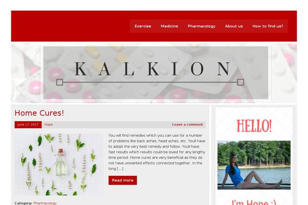 Leeway theme site design template sample