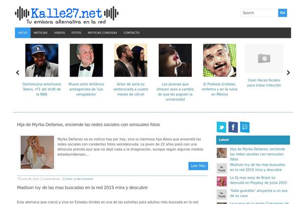 Site using Social Sharing by Danny plugin