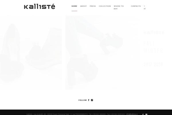 Theluxury theme site design template sample