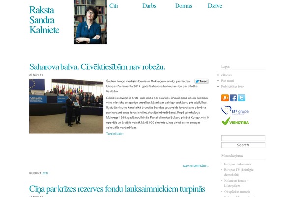 Site using Sassy Social Share plugin