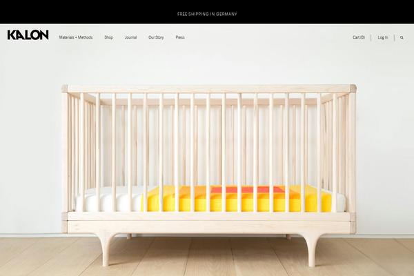 Kalon theme site design template sample