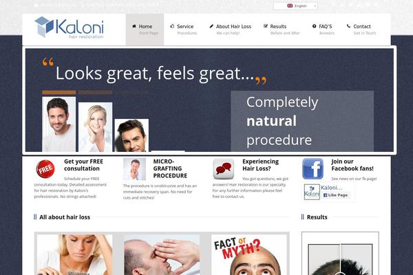 King Power 1.05 theme site design template sample