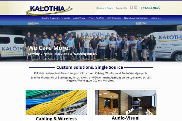 kalothia.com site used Nanosoft-child