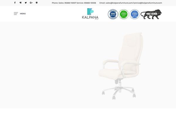 kalpanafurniture.com site used Snsanton