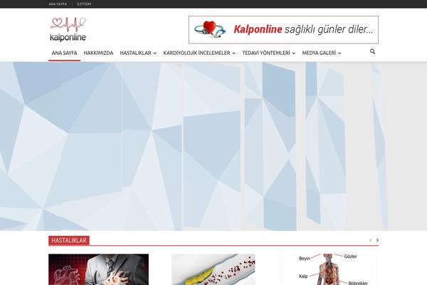 Newspaper theme site design template sample