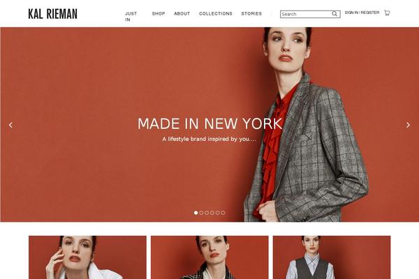 Kloe theme site design template sample