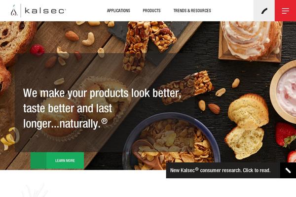 kalsec.com site used Kalsec-theme