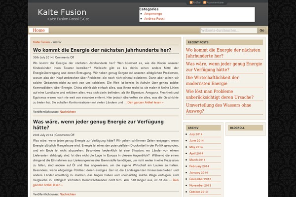 Cover WP theme site design template sample