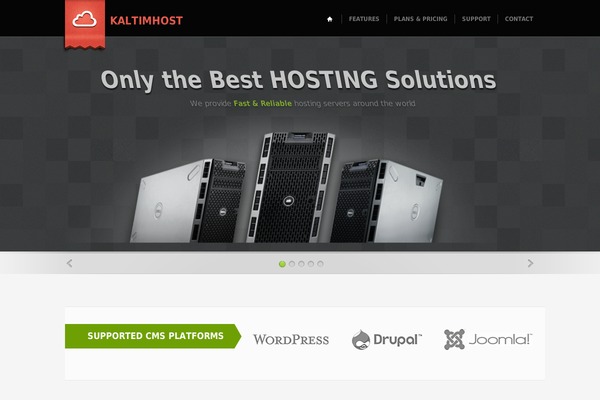 Cloudhost-parent theme site design template sample