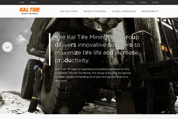 kaltiremining.com site used HTML5 Blank