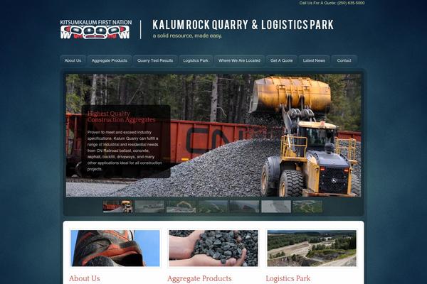 Clockstone theme site design template sample
