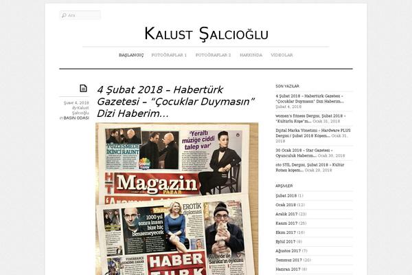 Elemin theme site design template sample