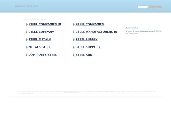 kalyanicarpenter.com site used Customizr-child