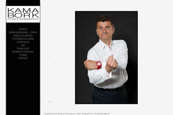 Photocrati-pro theme site design template sample