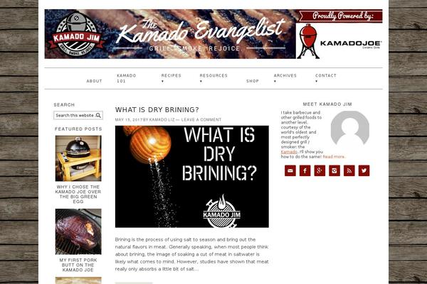 Foodie theme site design template sample