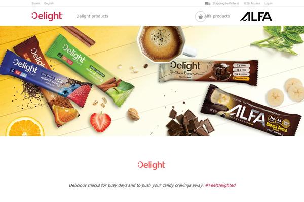 Enfold theme site design template sample