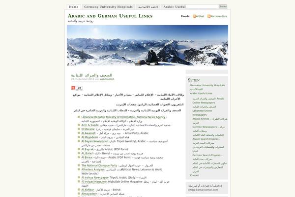 Misty_look_de theme site design template sample