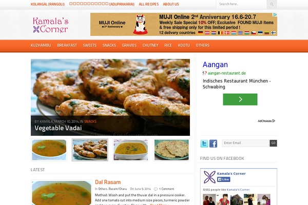 Foodica theme site design template sample