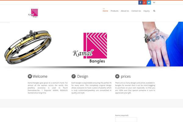 Site using Crafty Social Buttons plugin