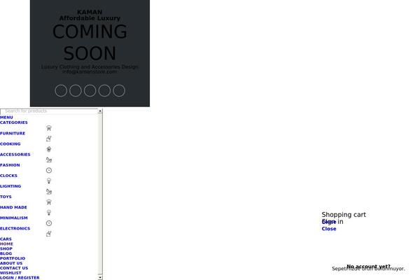 WoodMart theme site design template sample