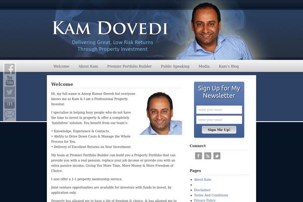 Site using Thrive-ovation plugin