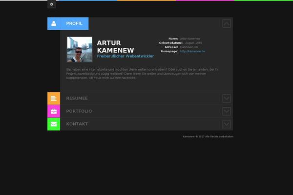 kamenew.de site used Cv-child