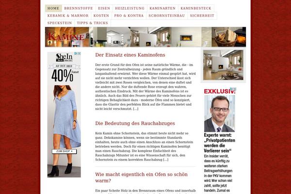 Thesis 1.8.1 theme site design template sample