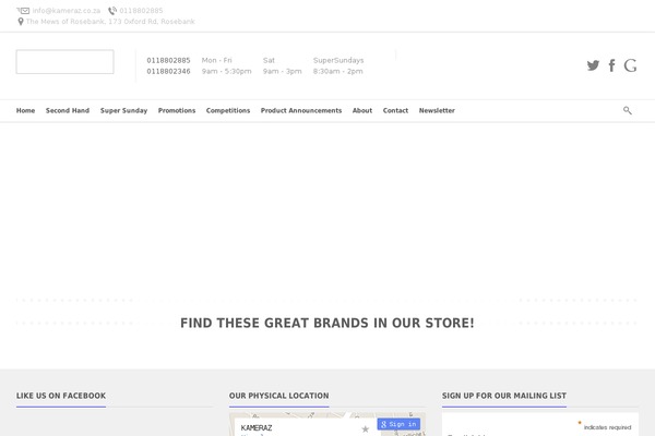 kameraz.com site used 123shop