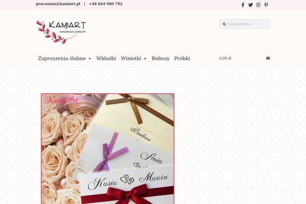 Site using Storefront Top Bar plugin
