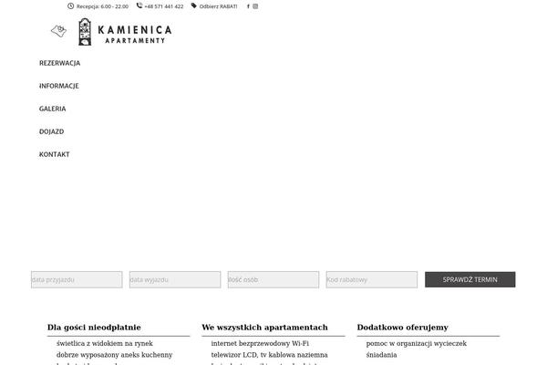 The7 theme site design template sample