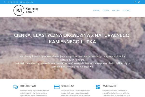 Impreza theme site design template sample