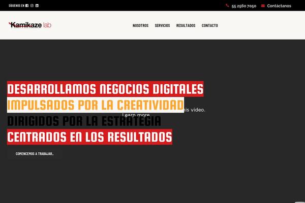 kamikazelab.com site used Boldlab