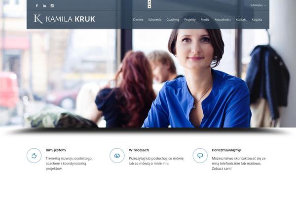 Dante theme site design template sample