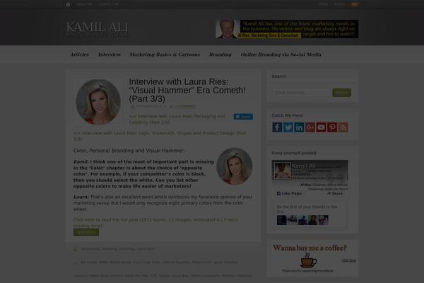 kamilali.com site used Headlines