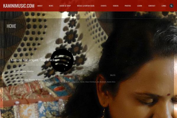 JamSession theme site design template sample