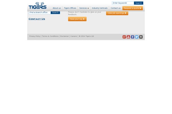 kamino.com site used Tigers