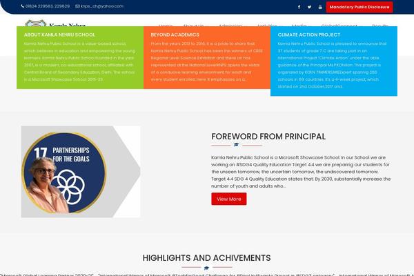 Site using Horizontal-scrolling-announcements plugin