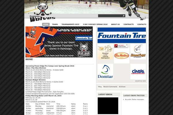 Site using Flash Flickr Slideshow plugin