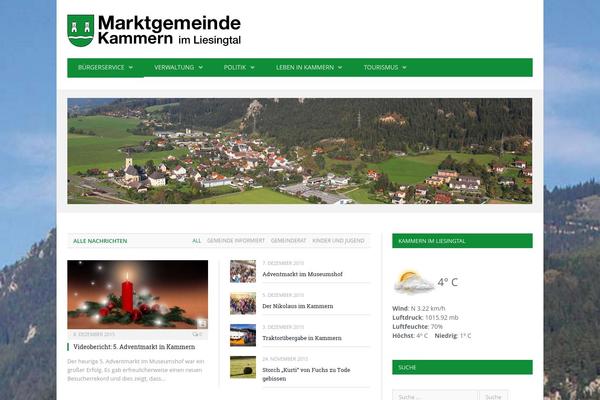 SmartMag theme site design template sample
