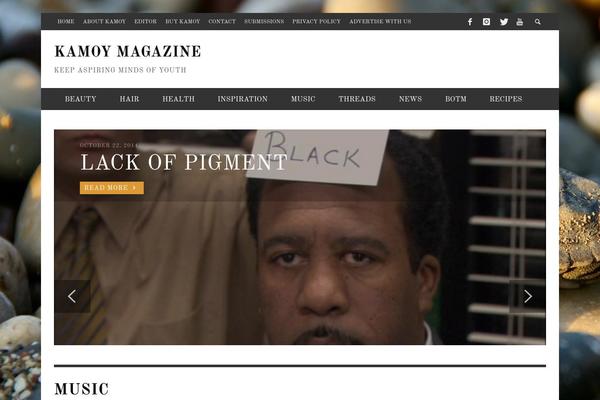 PRESSO theme site design template sample