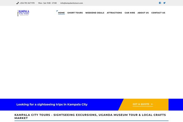 Structure theme site design template sample