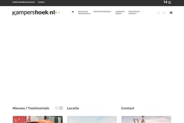 Gillion theme site design template sample