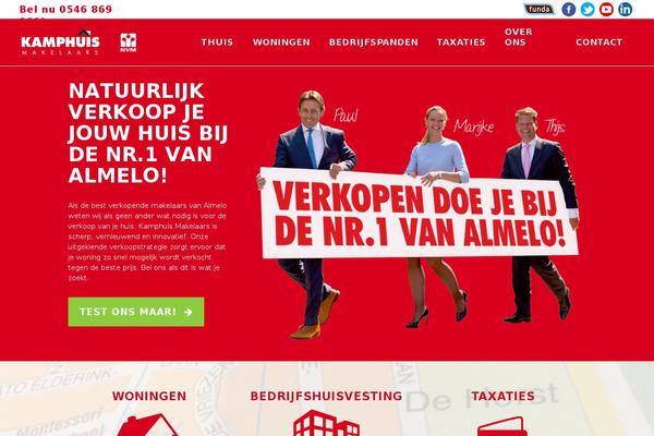 kamphuismakelaars.nl site used Kamphuis