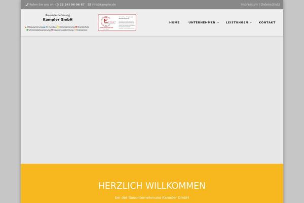 Remould-child theme site design template sample
